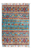 Ariana Tapis 40x61cm - Tapis oriental - Rectangle / Turquoise / 40 x 61 cm Rectangle