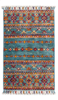 Tapis Ziegler - Ariana - 61 x 40 cm - turquoise