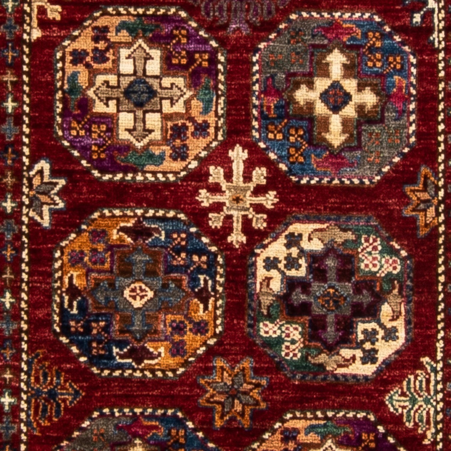 Tapis de couloir Tapis Ziegler - Ariana - 285 x 79 cm - rouge