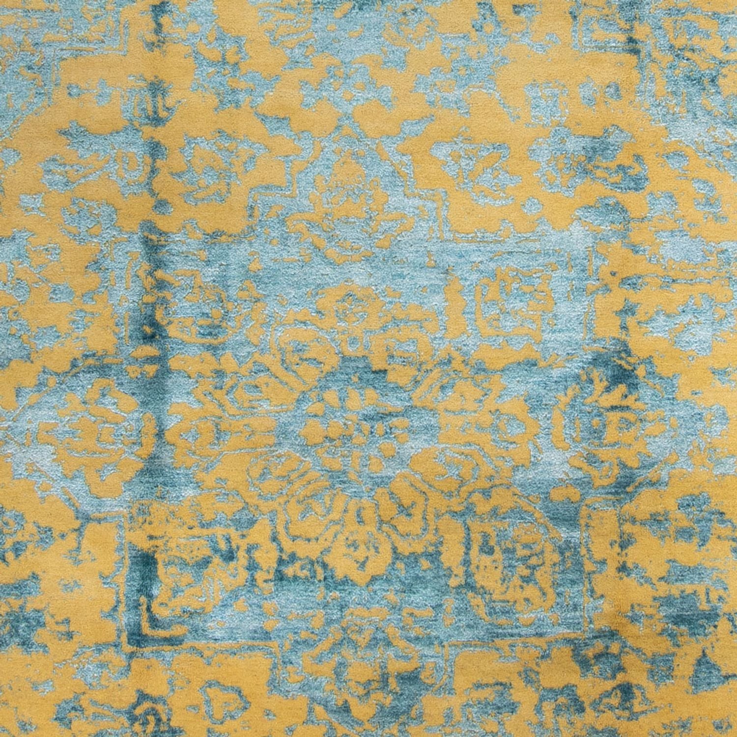 Tapis design - 305 x 251 cm - turquoise
