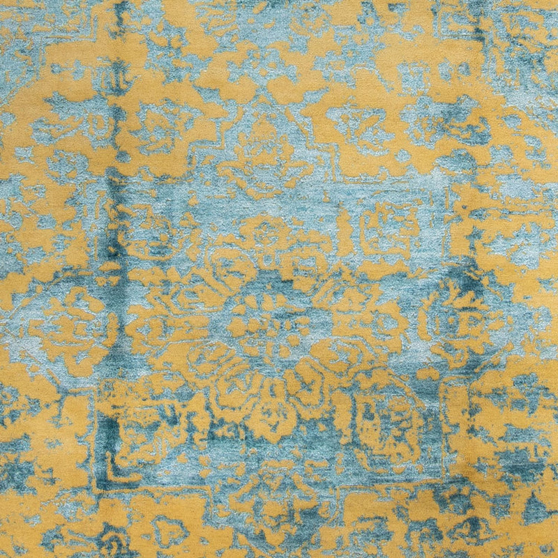 Tapis design - 305 x 251 cm - turquoise