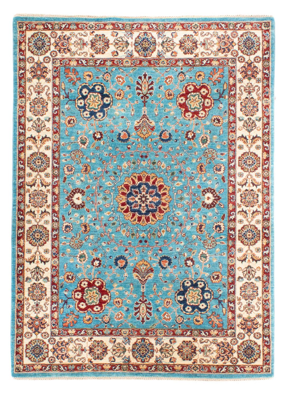 Tapis Ziegler - Ariana - 204 x 154 cm - bleu clair