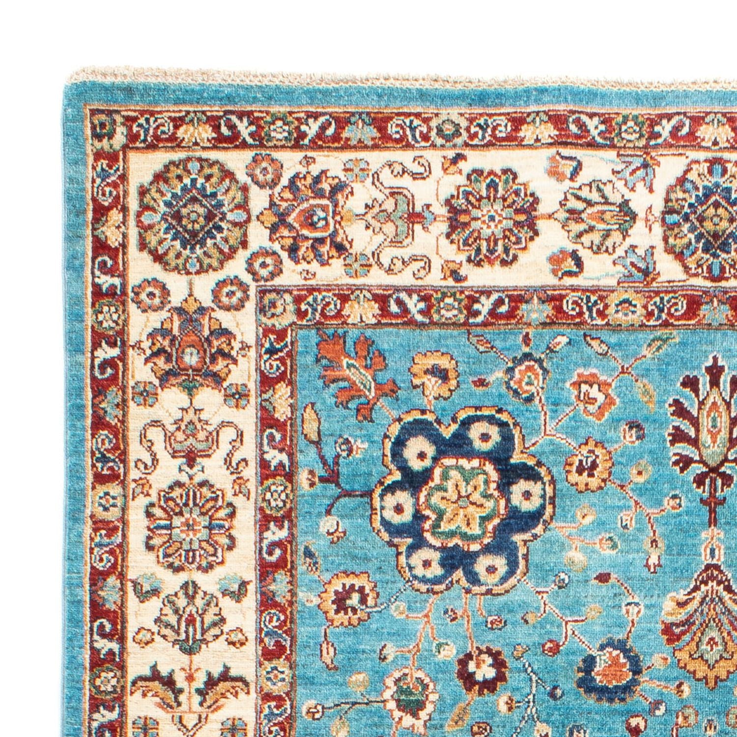 Tapis Ziegler - Ariana - 204 x 154 cm - bleu clair
