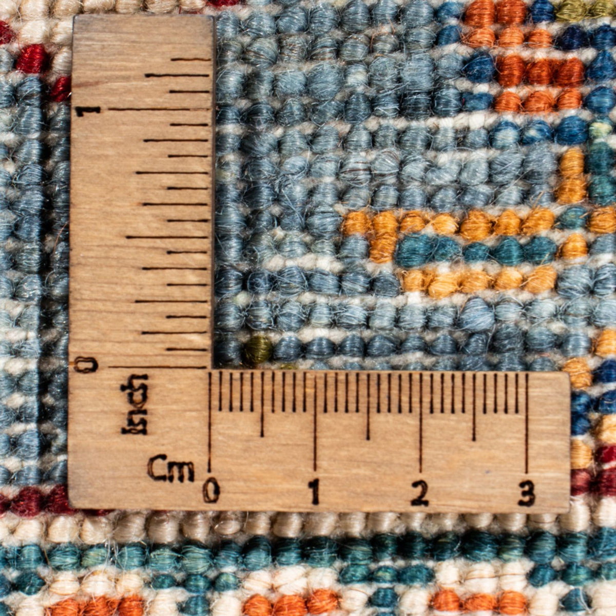 Tapis de couloir Tapis Ziegler - Ariana - 269 x 88 cm - bleu