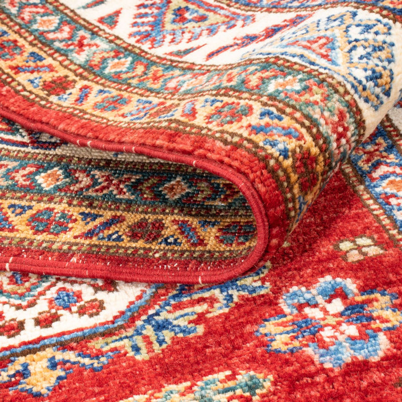 Tapis de couloir Tapis Ziegler - Kazak - 203 x 81 cm - rouge