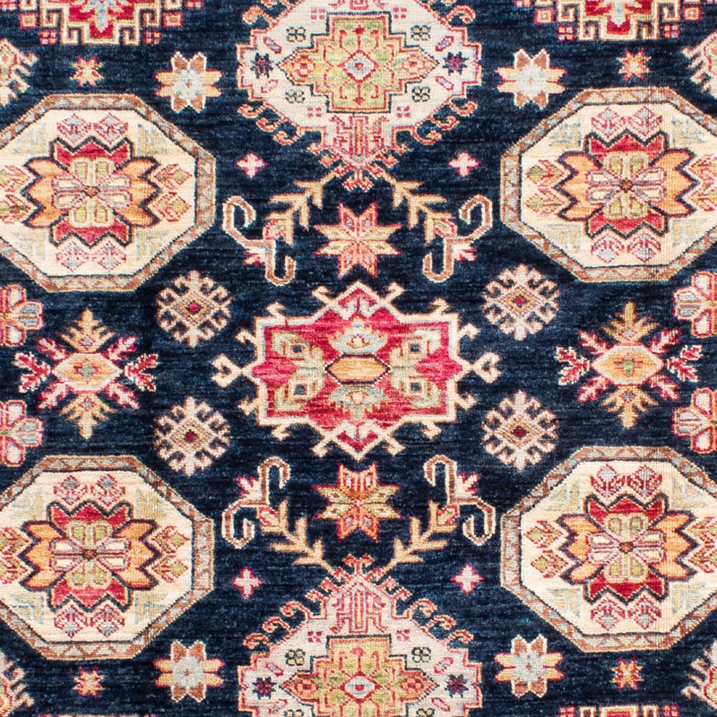 Tapis Ziegler - Kazak - 245 x 168 cm - bleu foncé