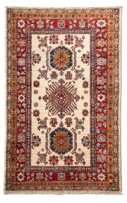 Tapis Ziegler - Kazak - 157 x 99 cm - crème