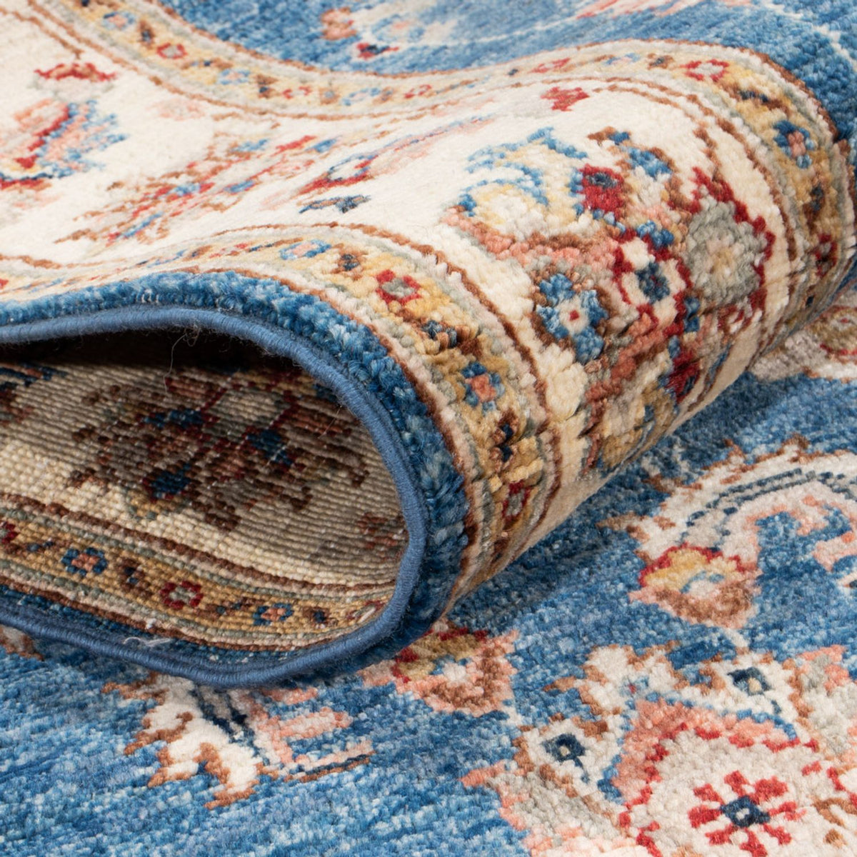 Tapis de couloir Tapis Ziegler - 314 x 81 cm - bleu