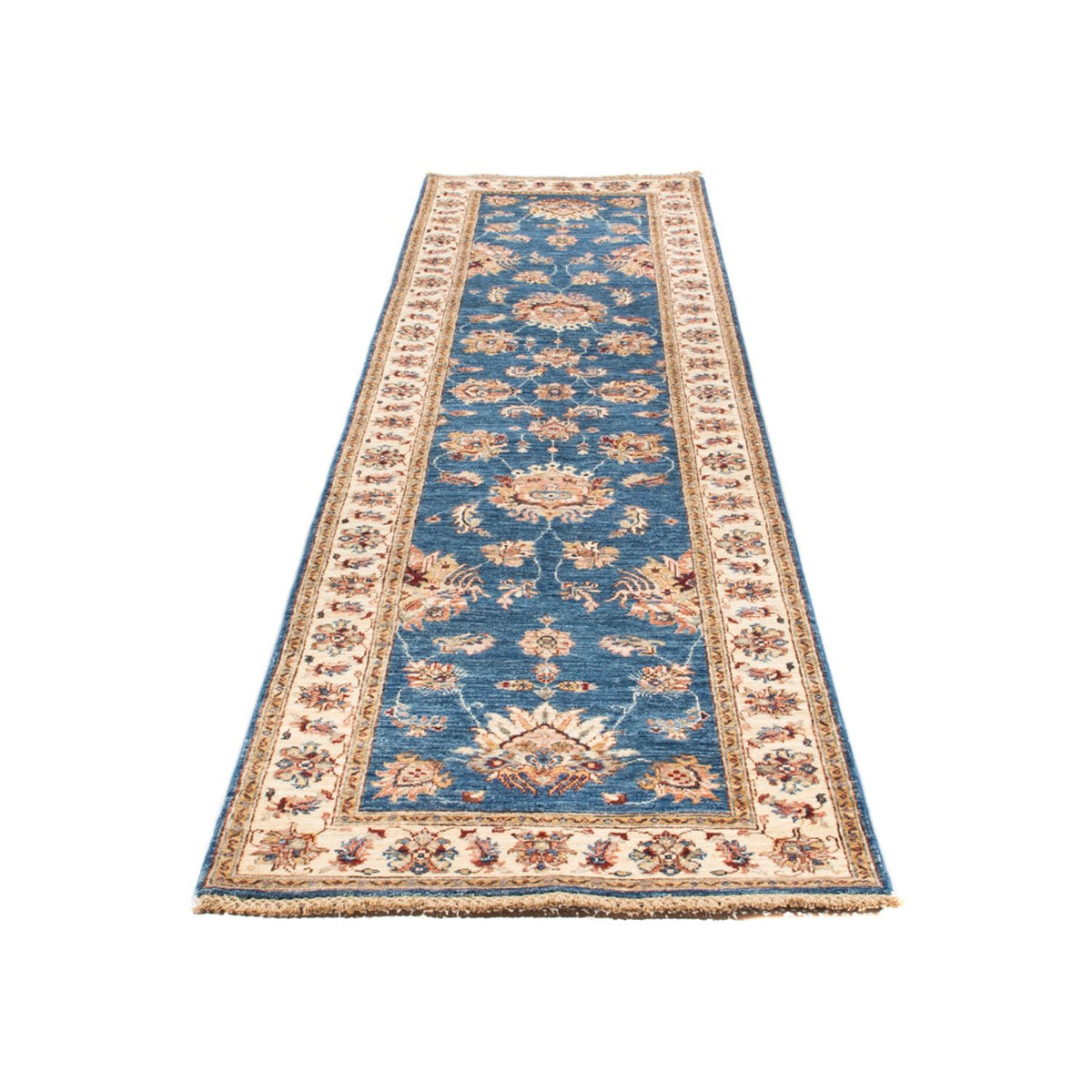 Tapis de couloir Tapis Ziegler - 314 x 81 cm - bleu