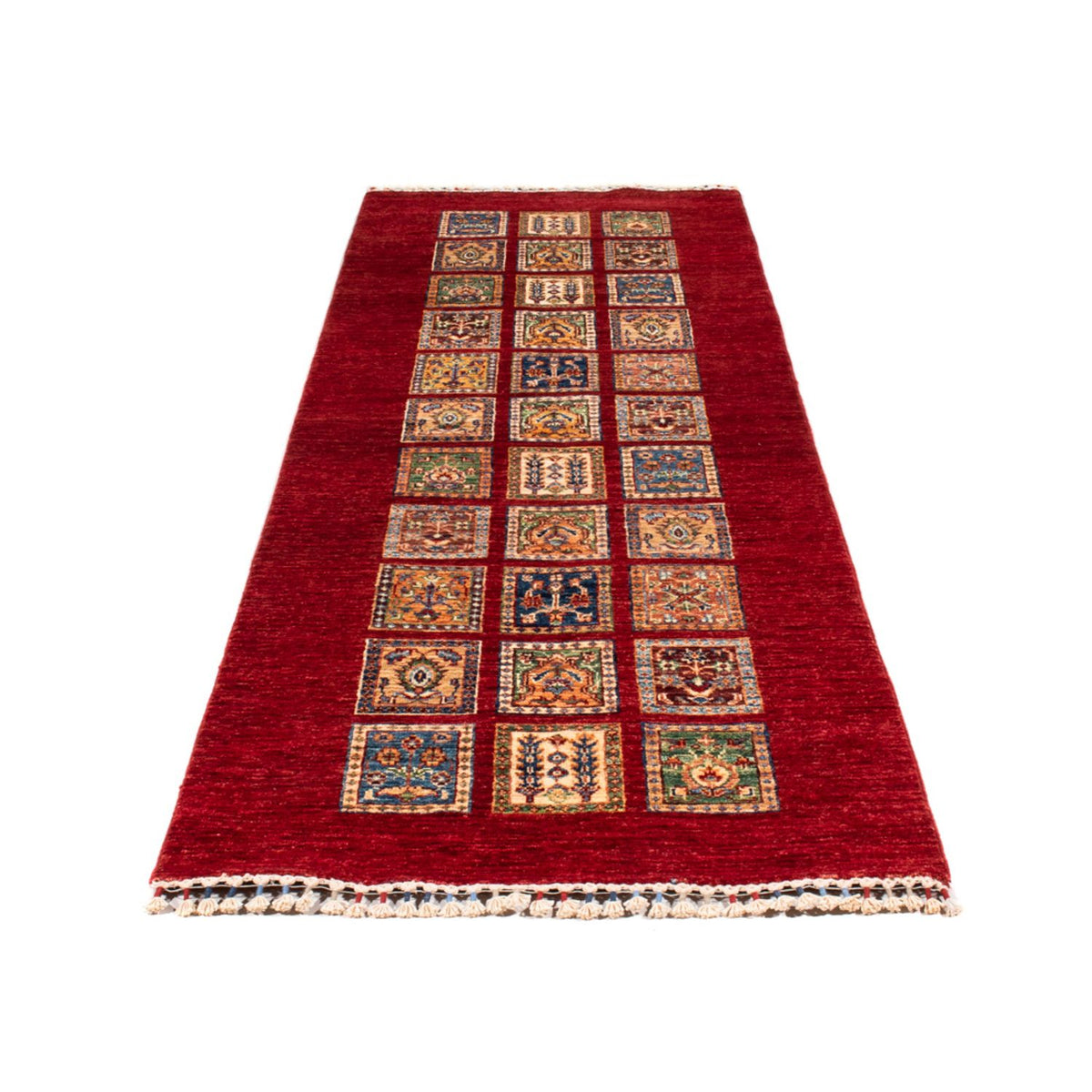 Tapis de couloir Tapis Ziegler - Bakhtiari - 253 x 85 cm - rouge