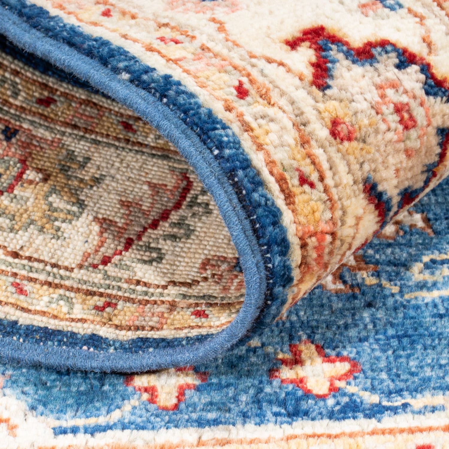 Tapis Ziegler - 135 x 85 cm - bleu