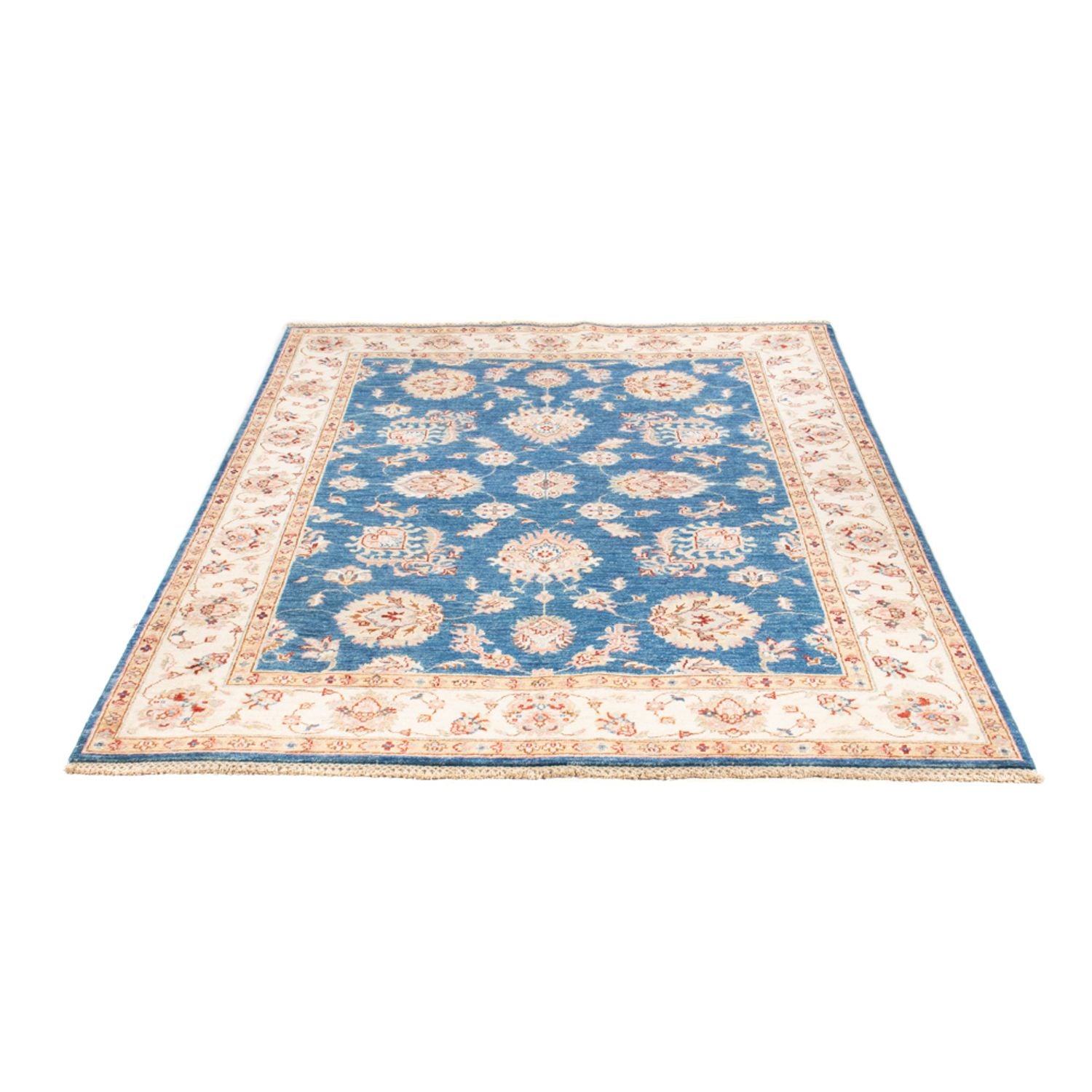 Tapis Ziegler - 201 x 152 cm - bleu