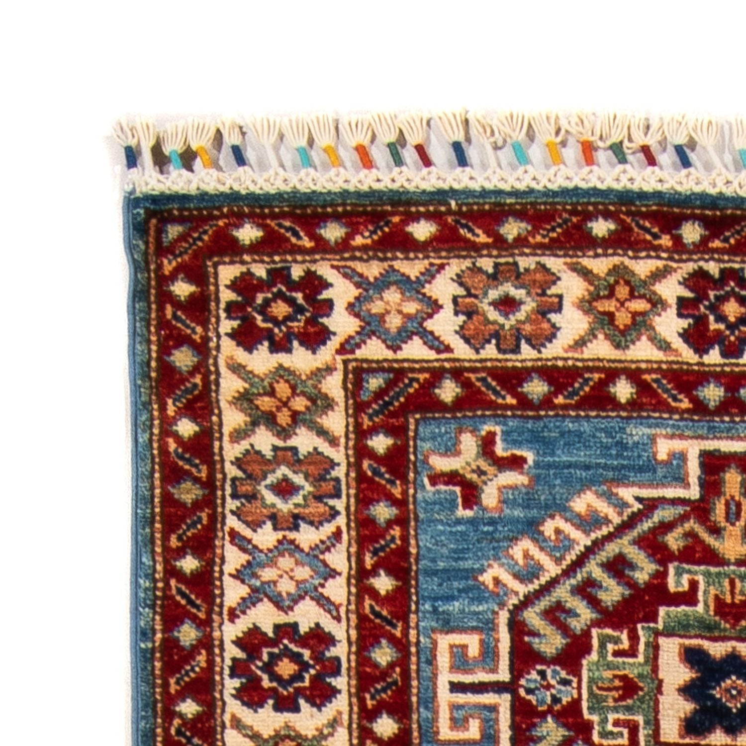 Tapis de couloir Tapis Ziegler - Kazak - 216 x 77 cm - turquoise