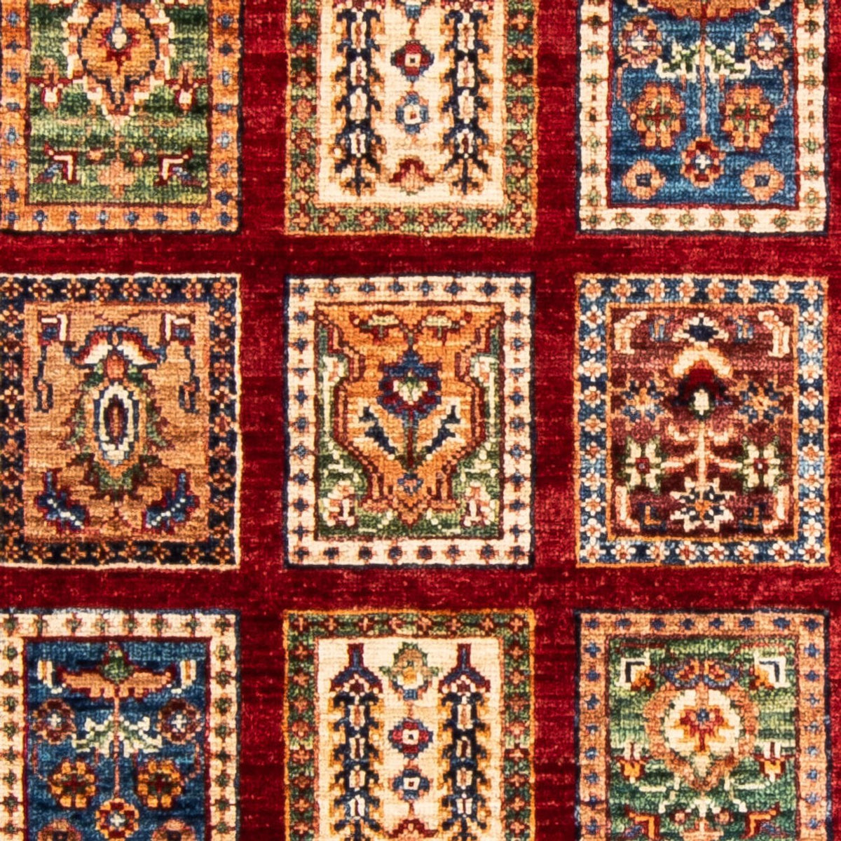 Tapis de couloir Tapis Ziegler - Bakhtiari - 257 x 85 cm - rouge