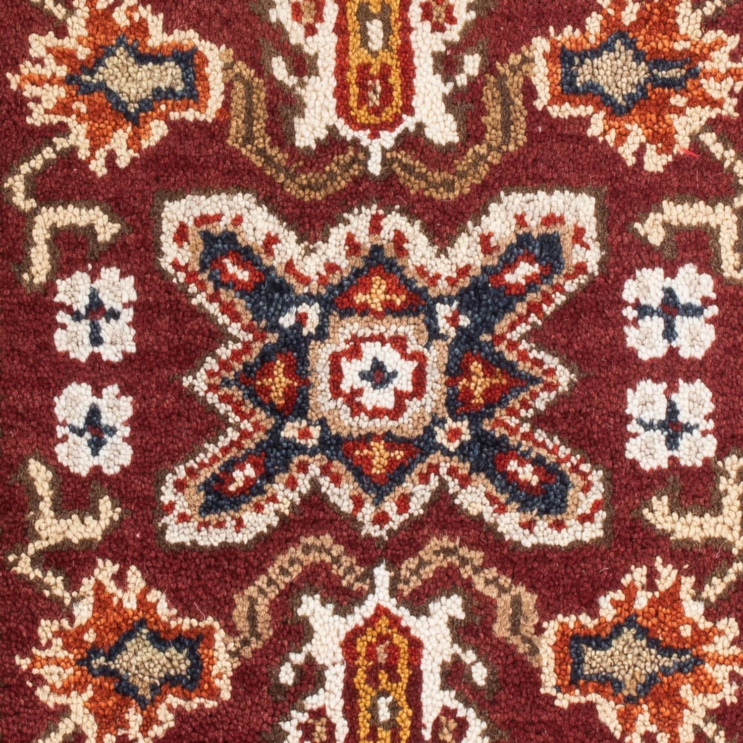 Tapis oriental - 94 x 64 cm - rouge