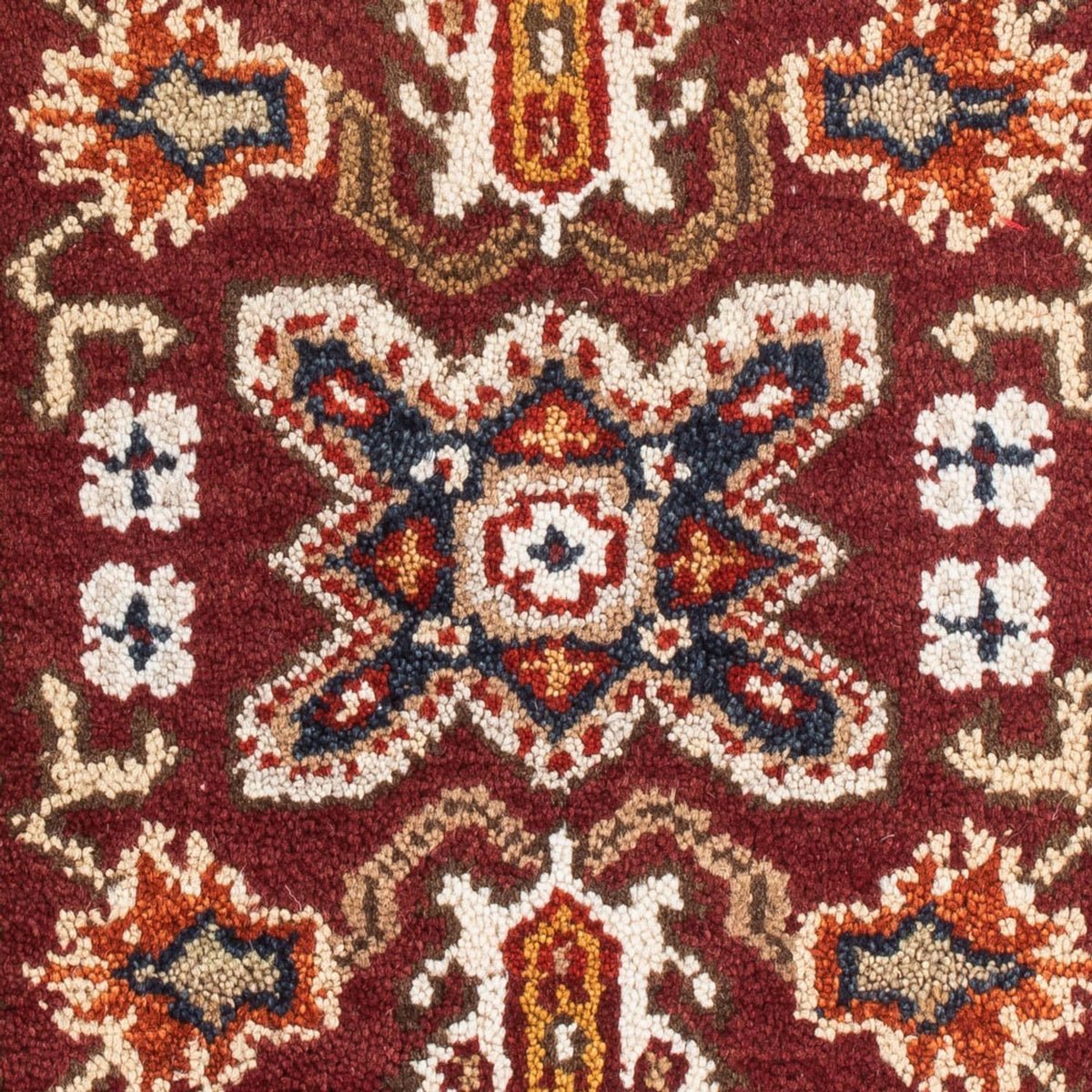 Tapis oriental - 94 x 64 cm - rouge