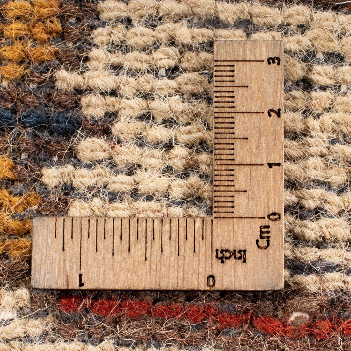 Tapis oriental - 94 x 64 cm - rouge