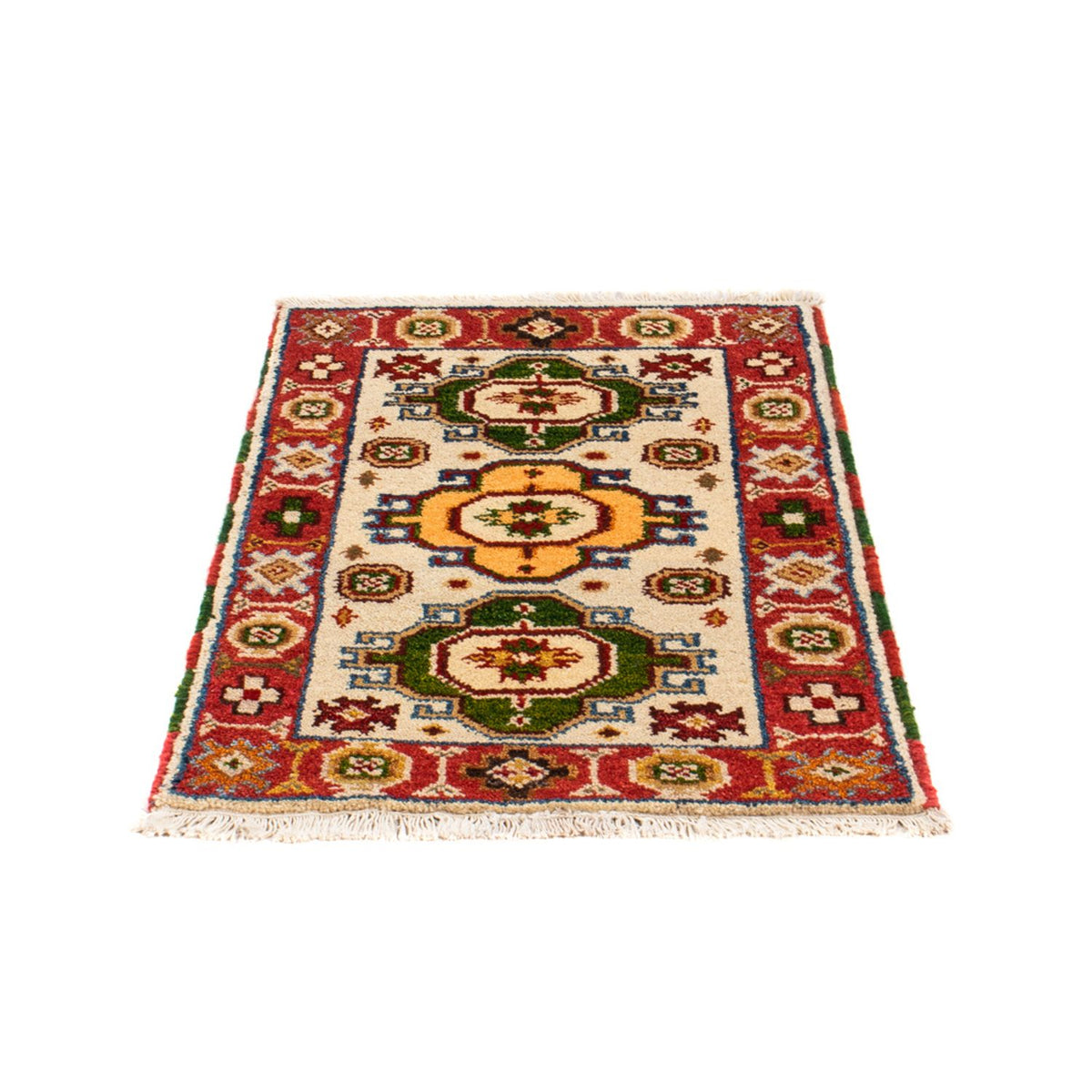 Tapis oriental - 91 x 63 cm - beige