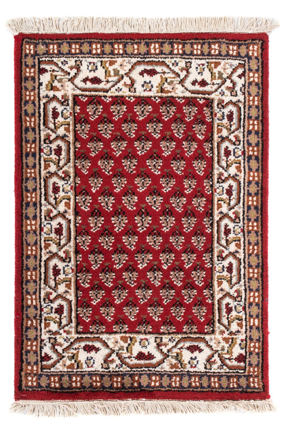 Tapis oriental - Mir - Indus - 90 x 60 cm - rouge