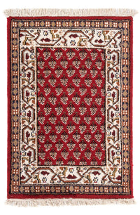 Tapis oriental - Mir - Indus - 90 x 60 cm - rouge