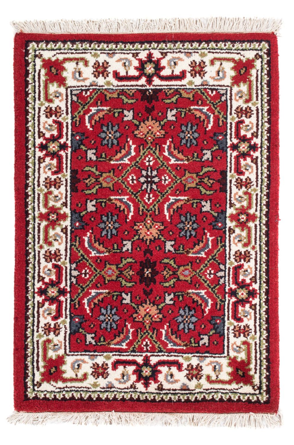 Tapis oriental - Bidjar - Indus - 90 x 60 cm - rouge