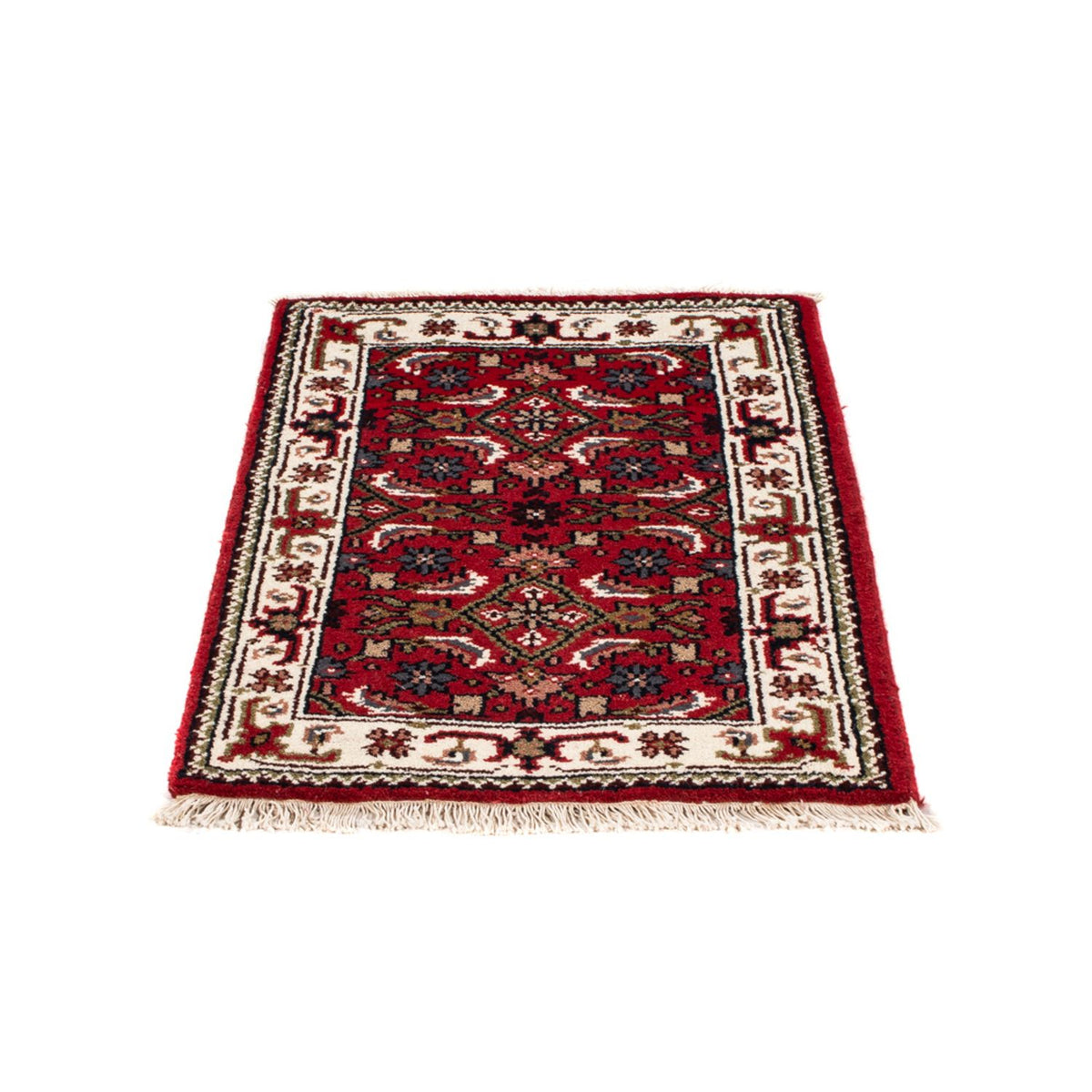 Tapis oriental - Bidjar - Indus - 90 x 60 cm - rouge
