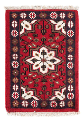 Tapis oriental - 90 x 60 cm - rouge