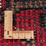 Tapis oriental - 90 x 60 cm - rouge