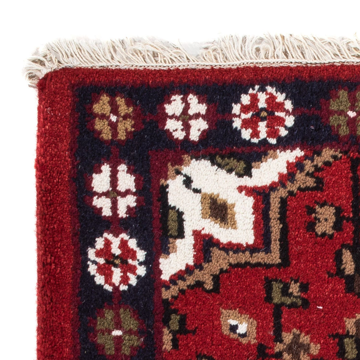 Tapis oriental - 90 x 60 cm - rouge