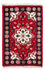 Tapis oriental - 90 x 60 cm - rouge