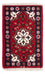 Tapis oriental - 90 x 60 cm - rouge