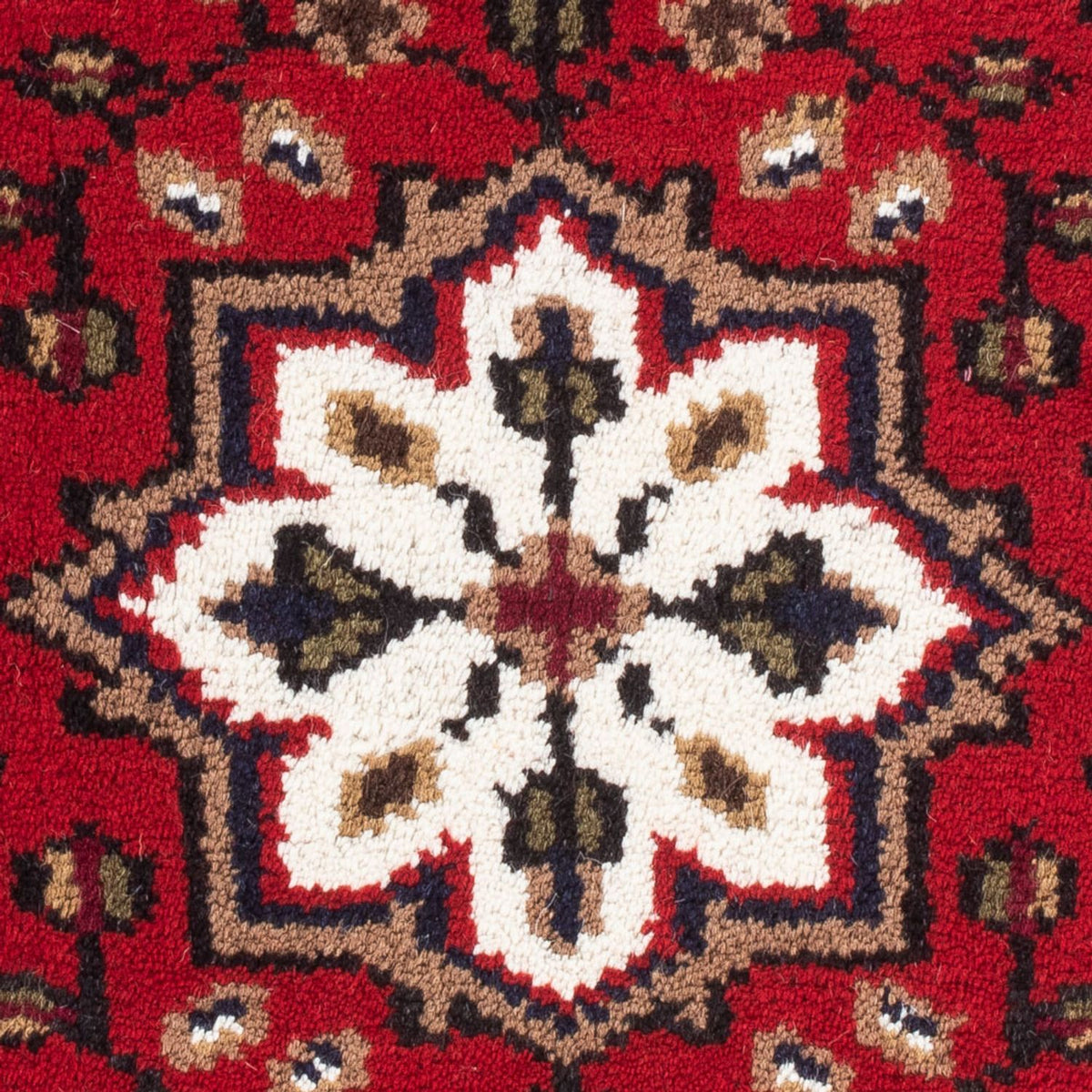 Tapis oriental - 90 x 60 cm - rouge