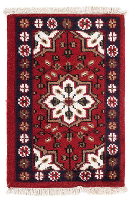 Tapis oriental - 90 x 60 cm - rouge