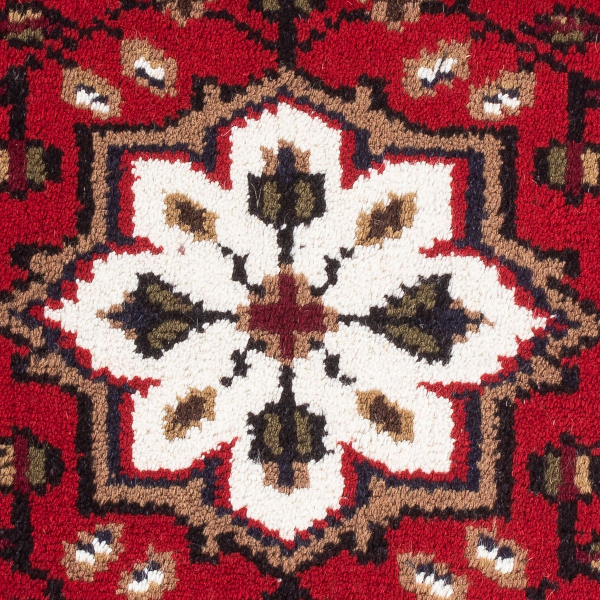 Tapis oriental - 90 x 60 cm - rouge