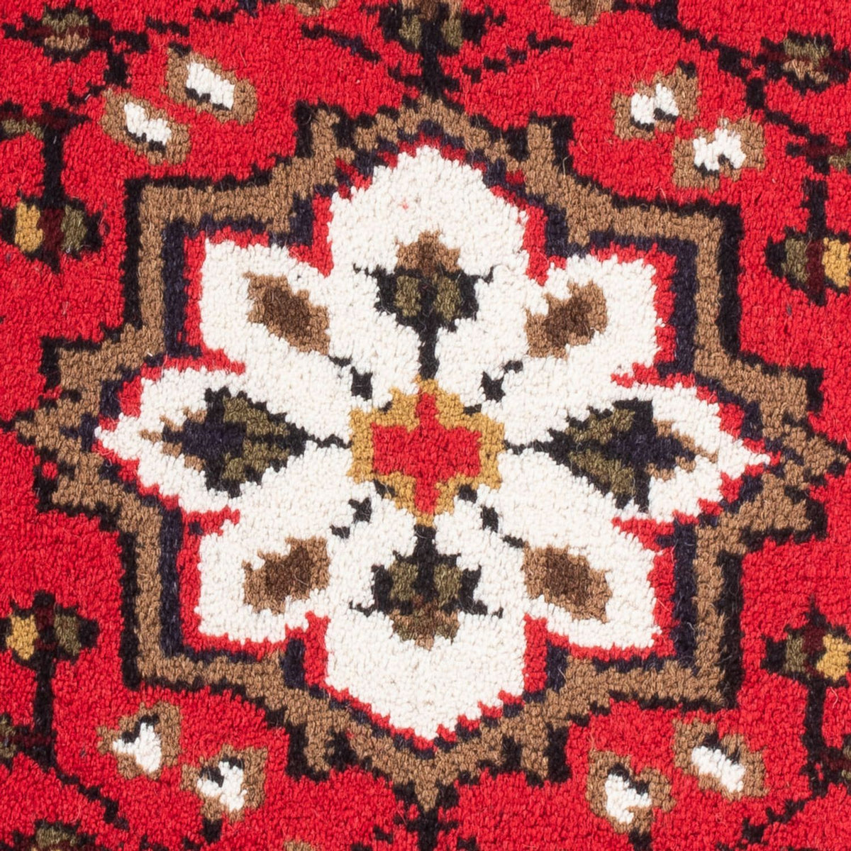 Tapis oriental - 90 x 60 cm - rouge