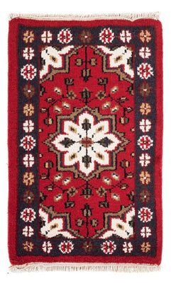 Tapis oriental - 90 x 60 cm - rouge