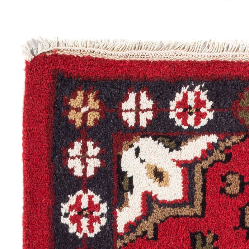 Tapis oriental - 90 x 60 cm - rouge