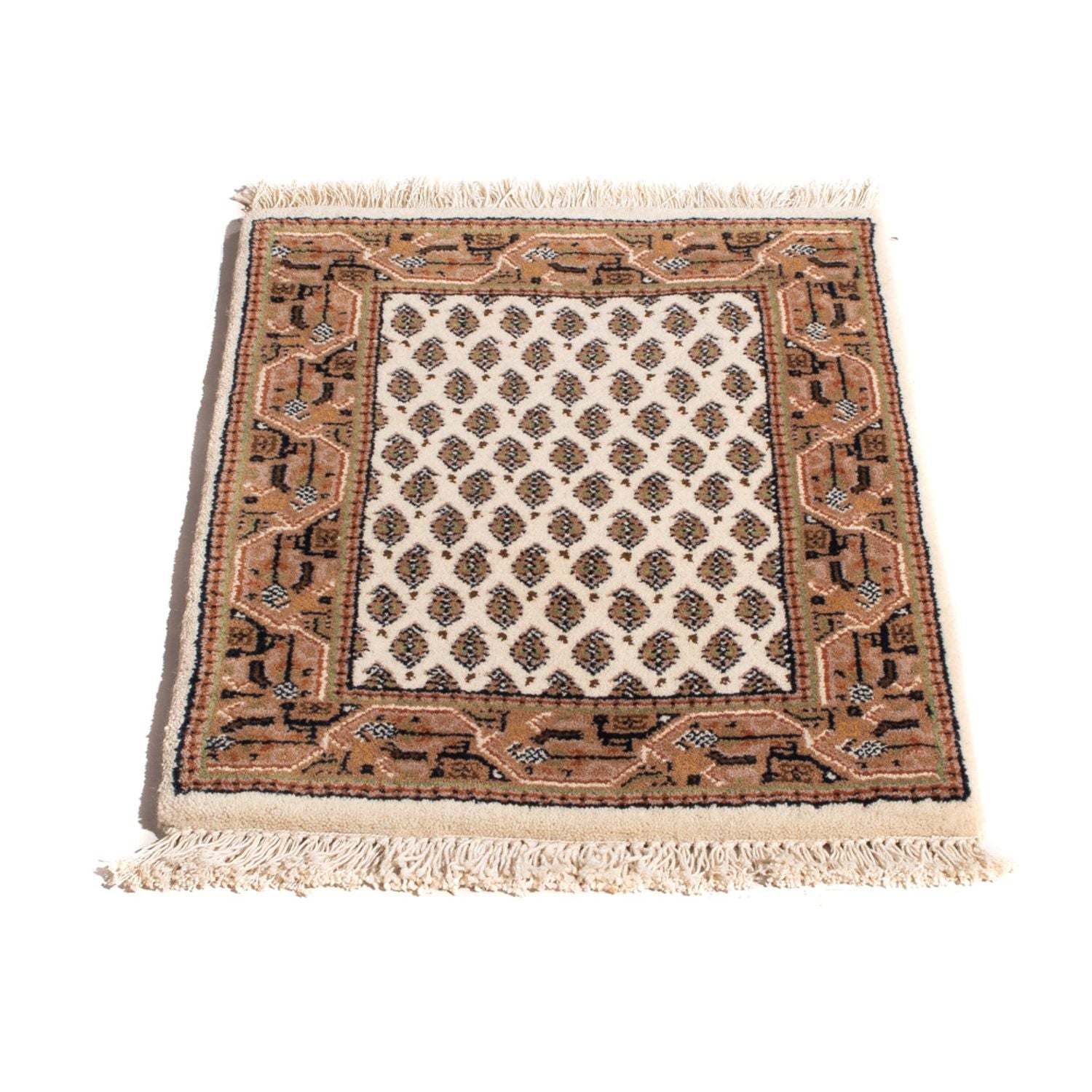 Tapis oriental - Mir - Indus - 60 x 40 cm - crème