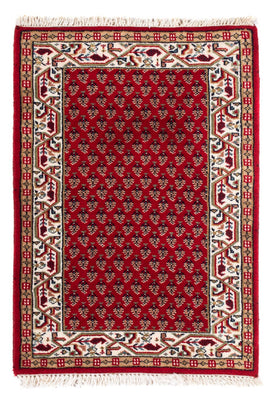 Tapis oriental - Mir - Indus - 90 x 60 cm - rouge