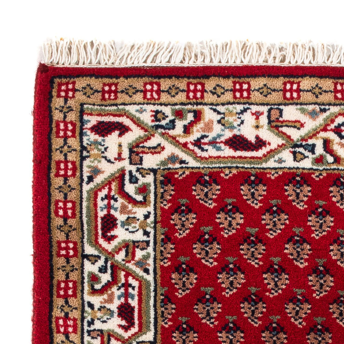 Tapis oriental - Mir - Indus - 90 x 60 cm - rouge