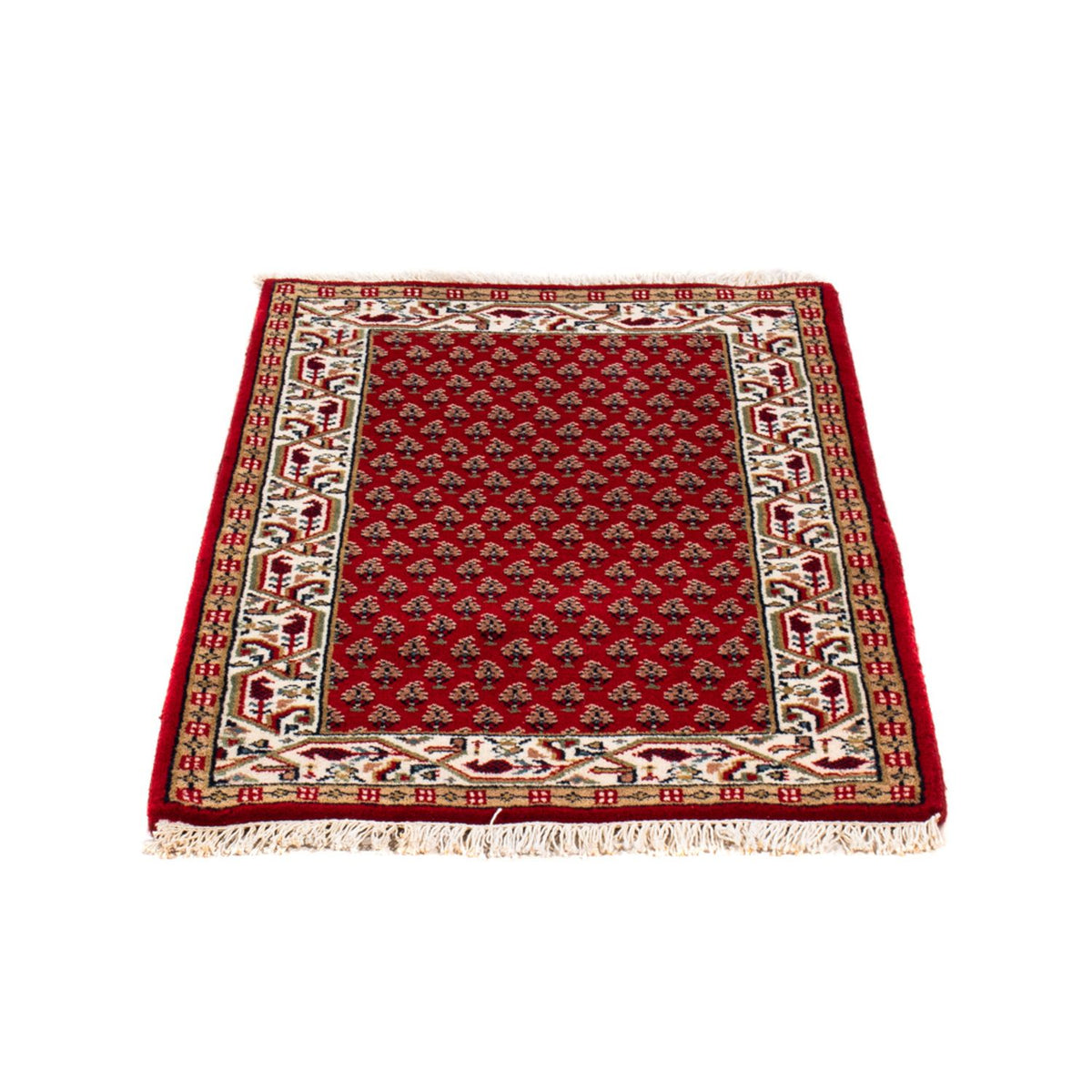 Tapis oriental - Mir - Indus - 90 x 60 cm - rouge