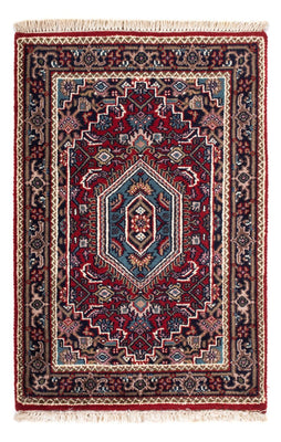 Tapis oriental - Bidjar - Indus - 90 x 60 cm - rouge