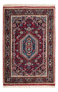 Tapis oriental - Bidjar - Indus - 90 x 60 cm - rouge