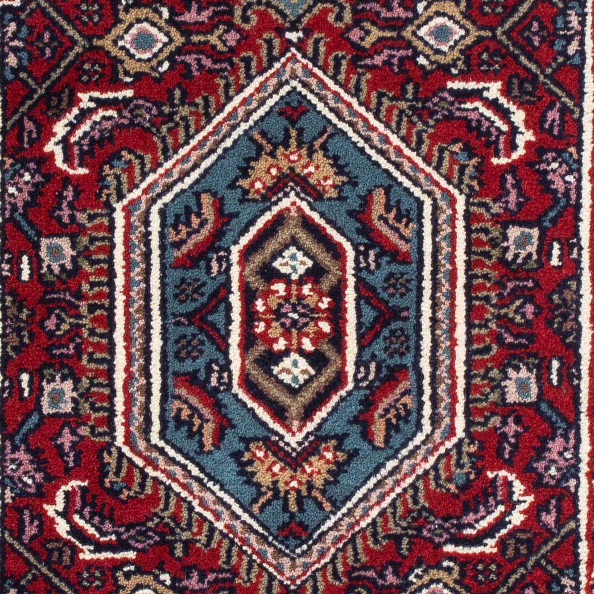Tapis oriental - Bidjar - Indus - 90 x 60 cm - rouge