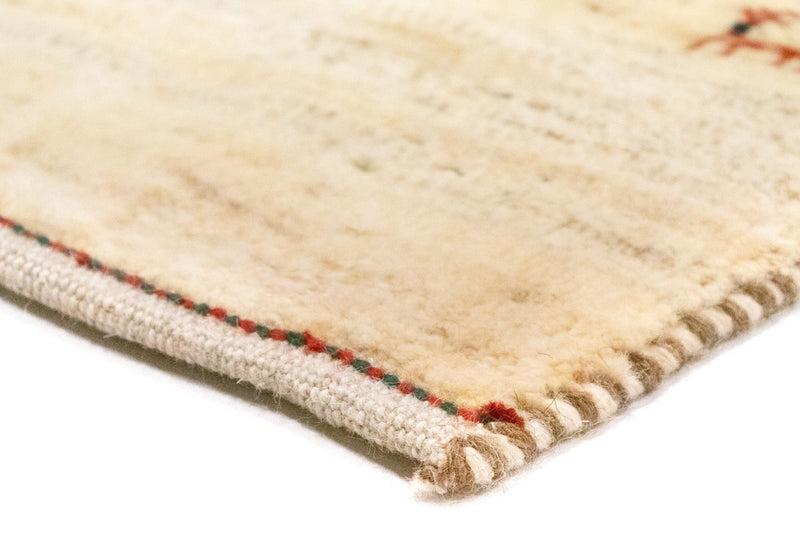Tapis de couloir Tapis Gabbeh - Persan - 215 x 75 cm - beige