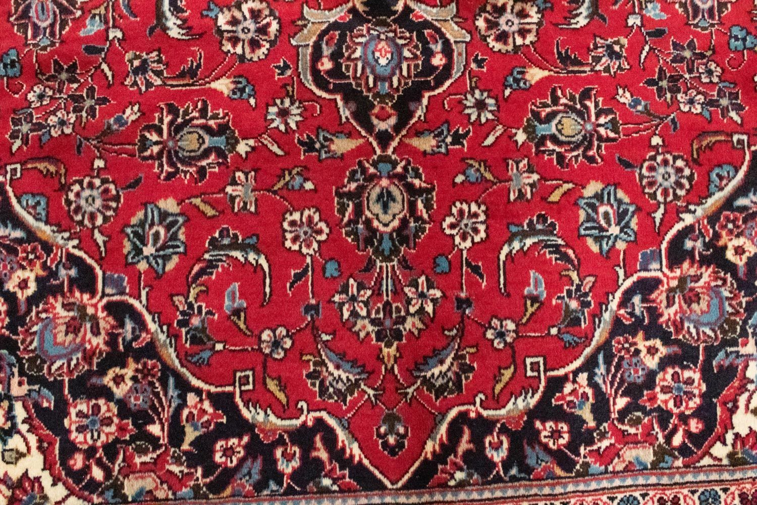 Tapis persan - Keshan - 310 x 190 cm - rouge