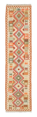 Tapis de couloir Tapis Kelim - Oriental - 396 x 81 cm - rouge