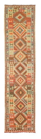 Kilim afghan Tapis 395x84cm