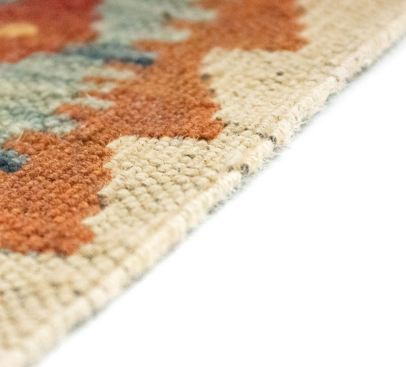 Tapis de couloir Tapis Kelim - Oriental - 395 x 84 cm - marron