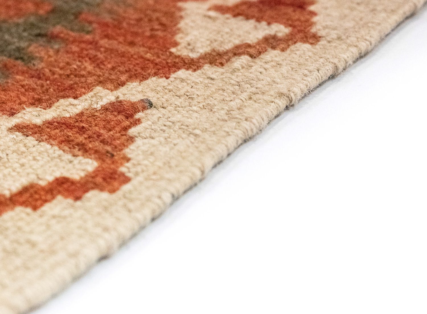 Tapis de couloir Tapis Kelim - Oriental - 390 x 85 cm - marron